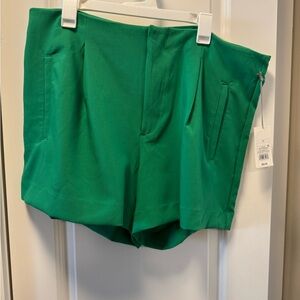 A New Day High Waist Green Shorts